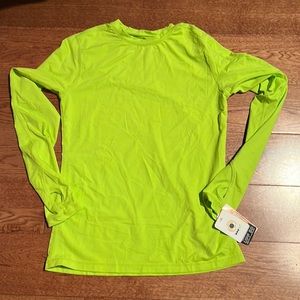 Cute long sleeve running top new with tags